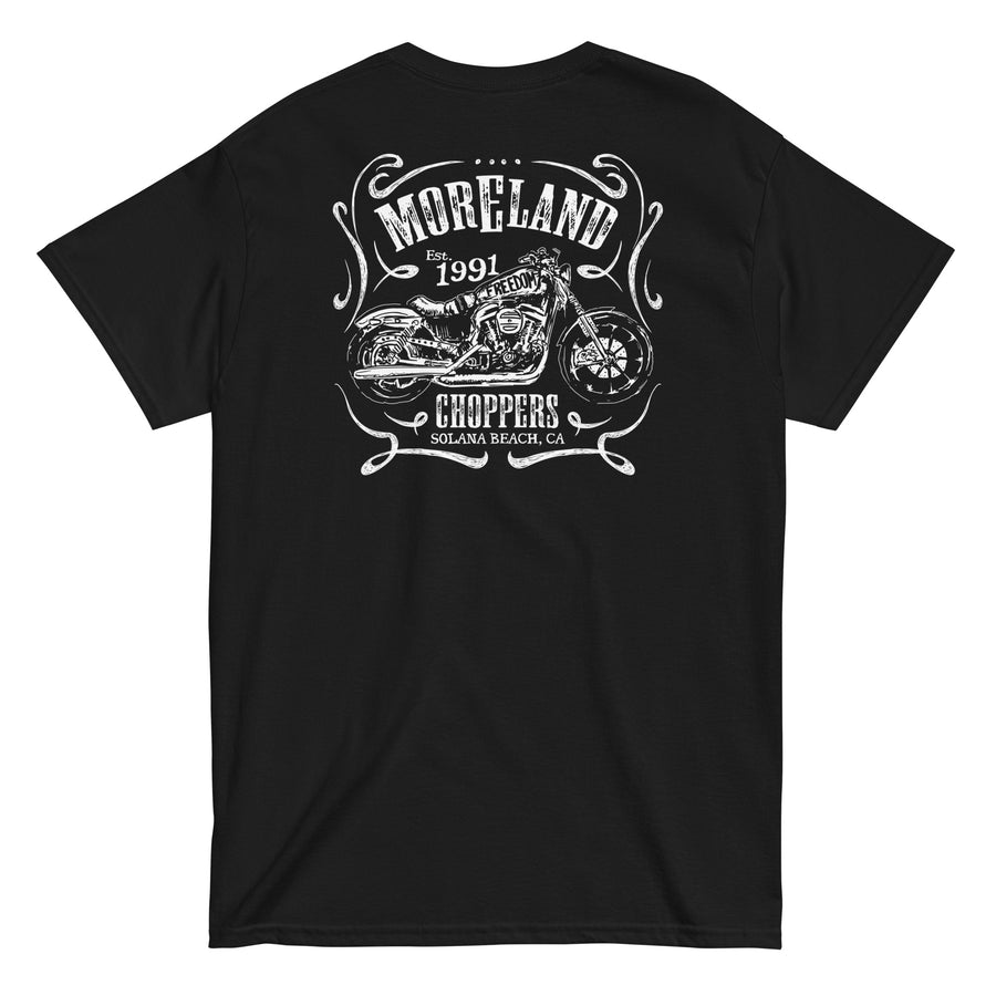 Scribble Grunge Tee from Moreland Choppers in Solana Beach, CA Scribble Grunge Tee from Moreland Choppers in Solana Beach, CA