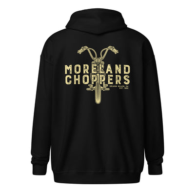 Bold Biker Zip Hoodie