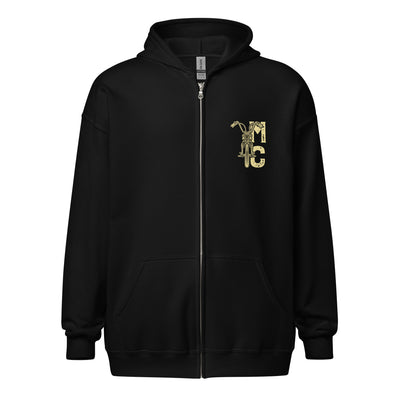 Bold Biker Zip Hoodie